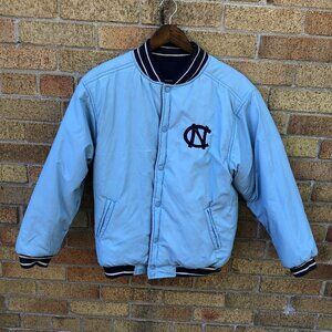 Vintage 1996 Mighty Mac Sports Reversible North Carolina UNC Varsity Jacket